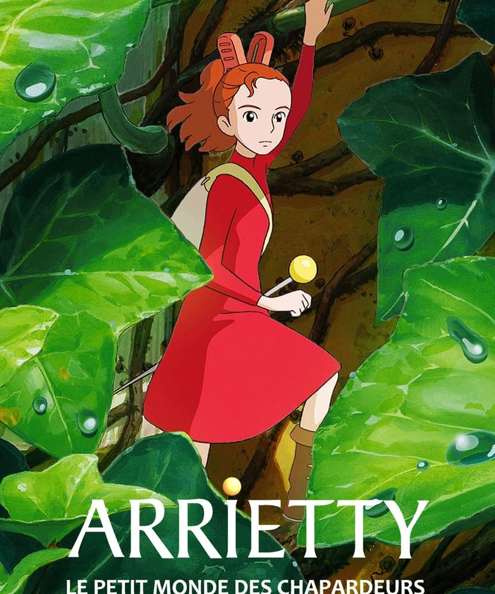 Affiche de l'anime Arrietty, le petit monde des Chapardeurs