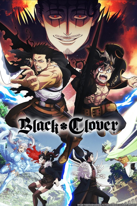 Affiche de l'anime Black Clover