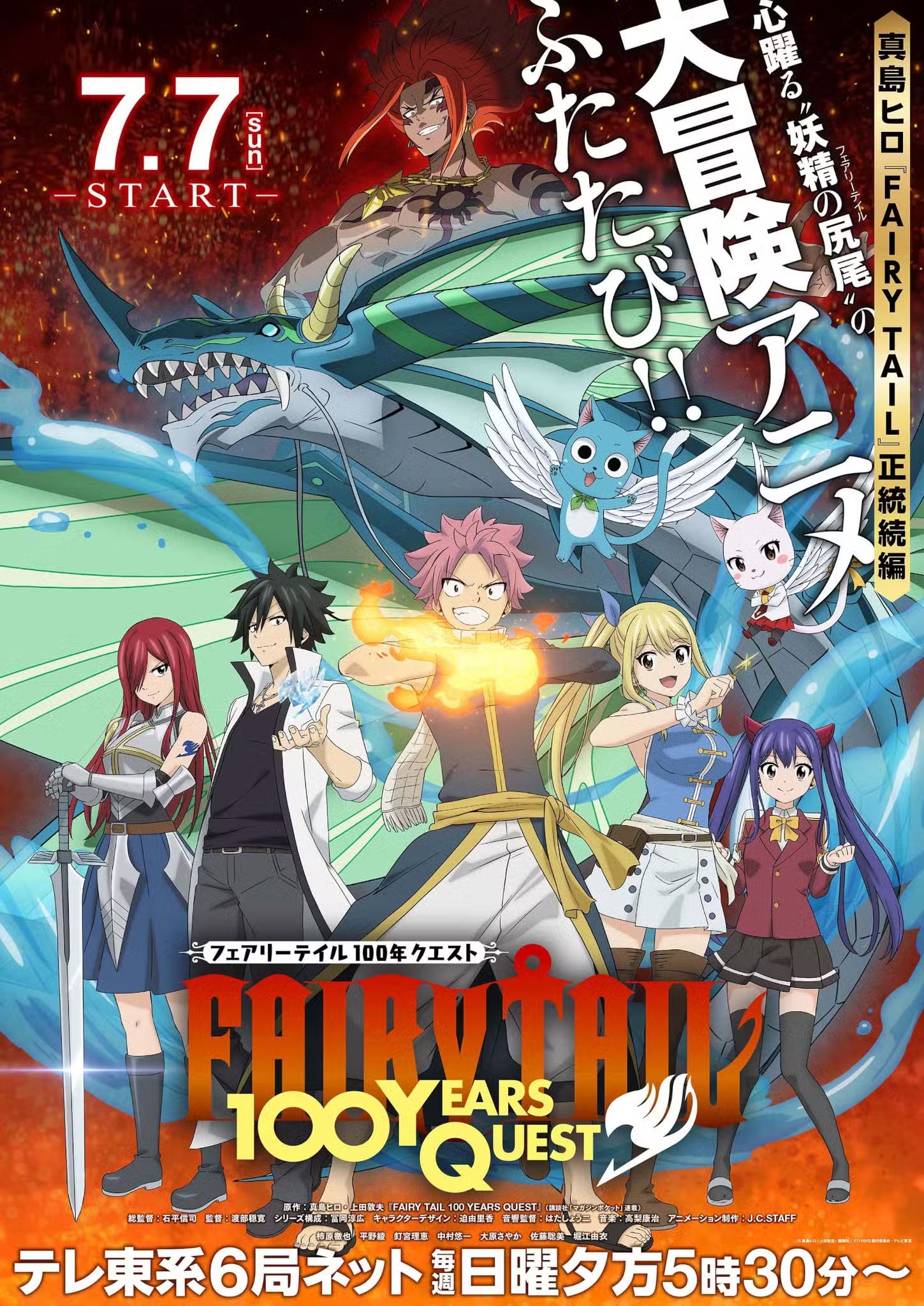 Affiche de l'anime Fairy Tail