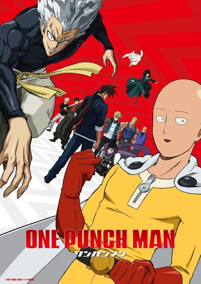 Affiche de l'anime One Punch Man