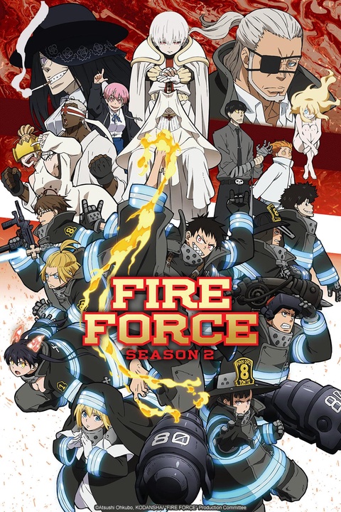 Affiche de l'anime Fire Force