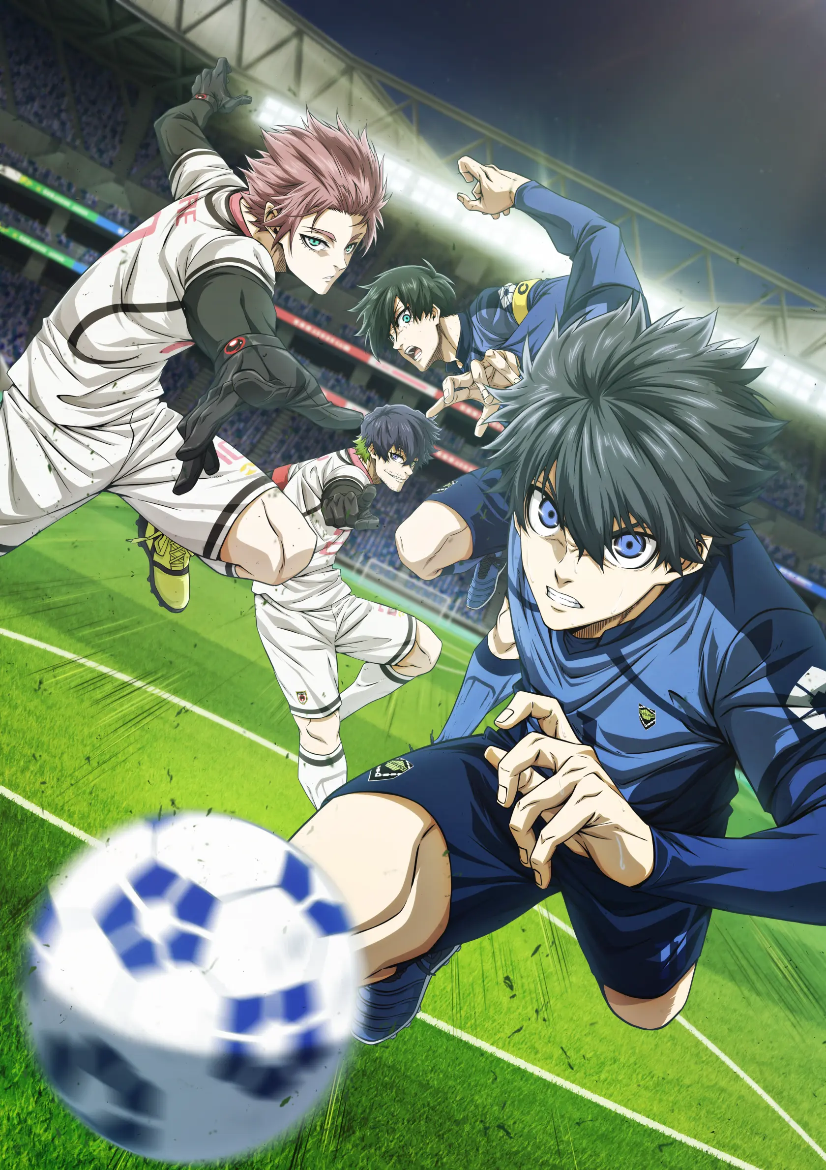 Affiche de l'anime Blue Lock