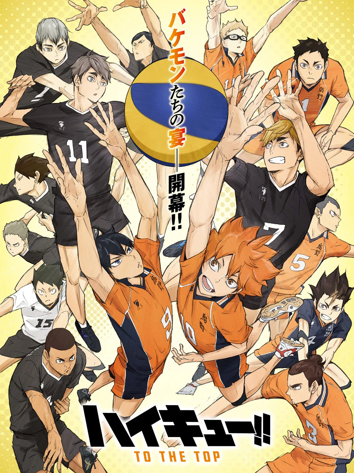 Affiche de l'anime Haikyuu