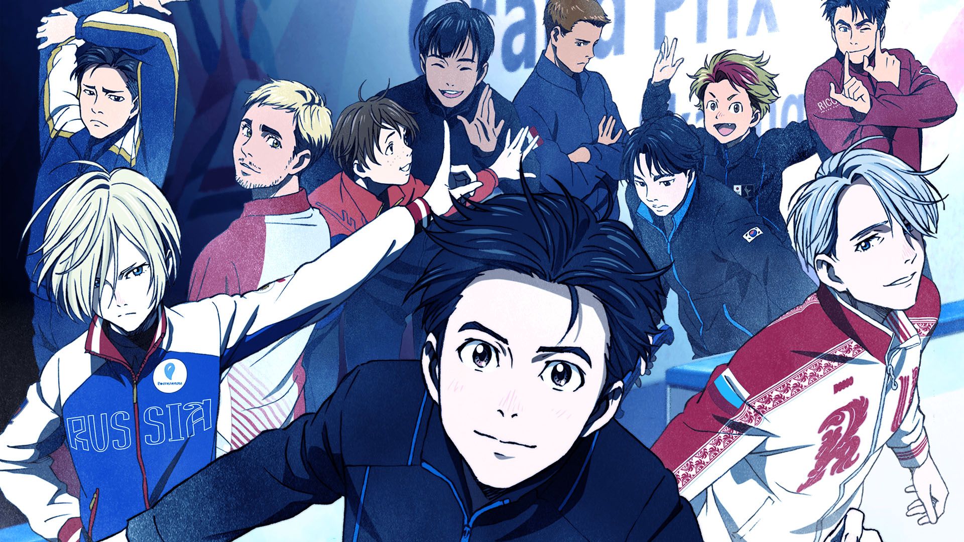 affiche de Yuri!!! on Ice