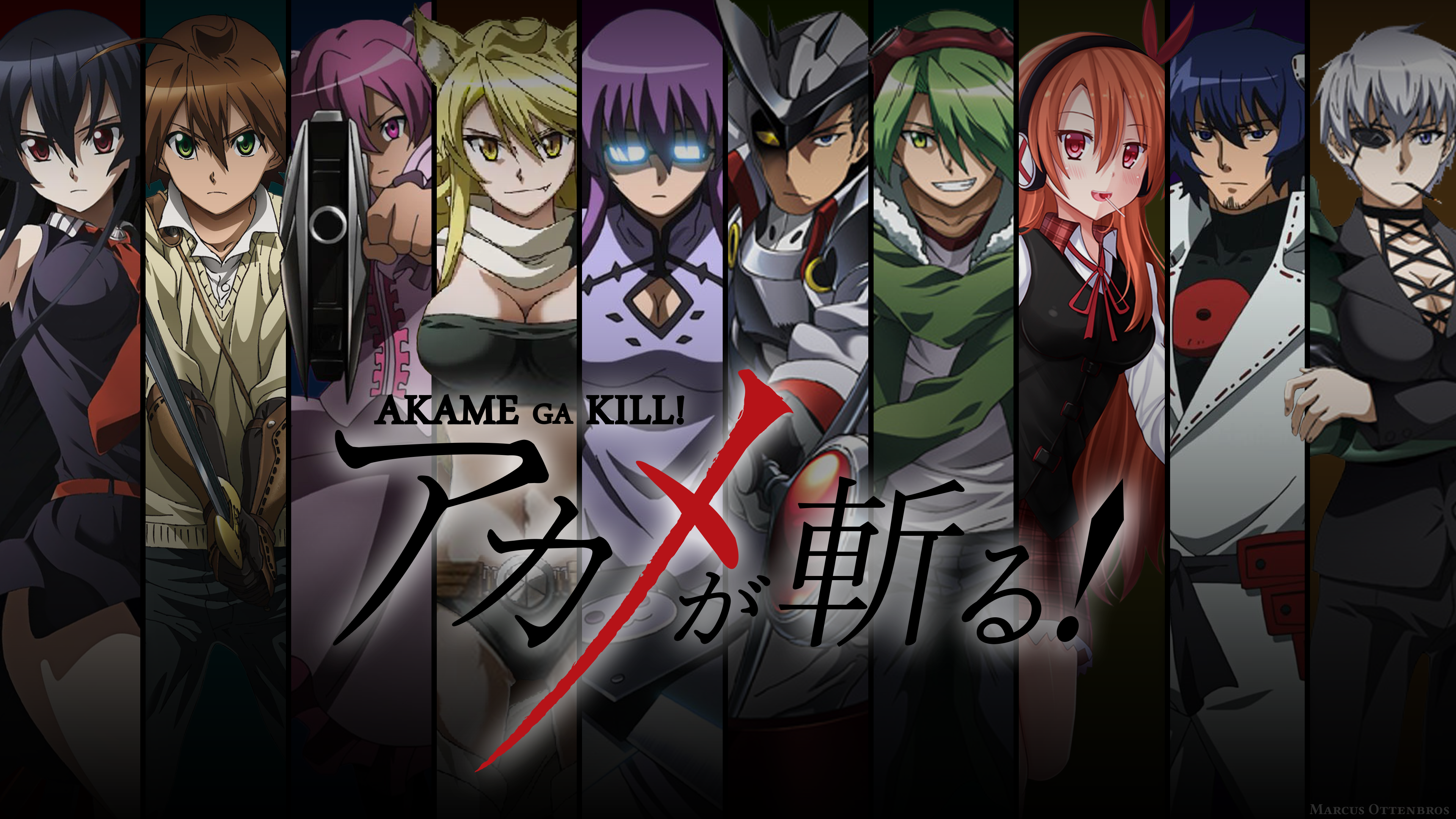 affiche de Akame Ga Kill