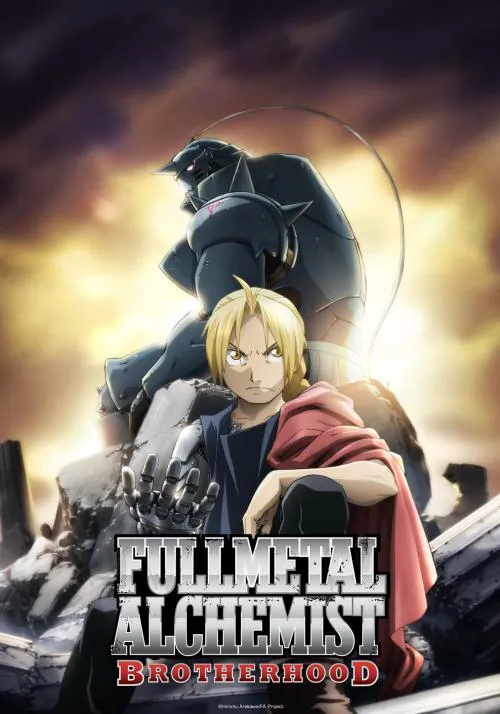 Affiche de l'anime Fullmetal Alchemist Brotherhood