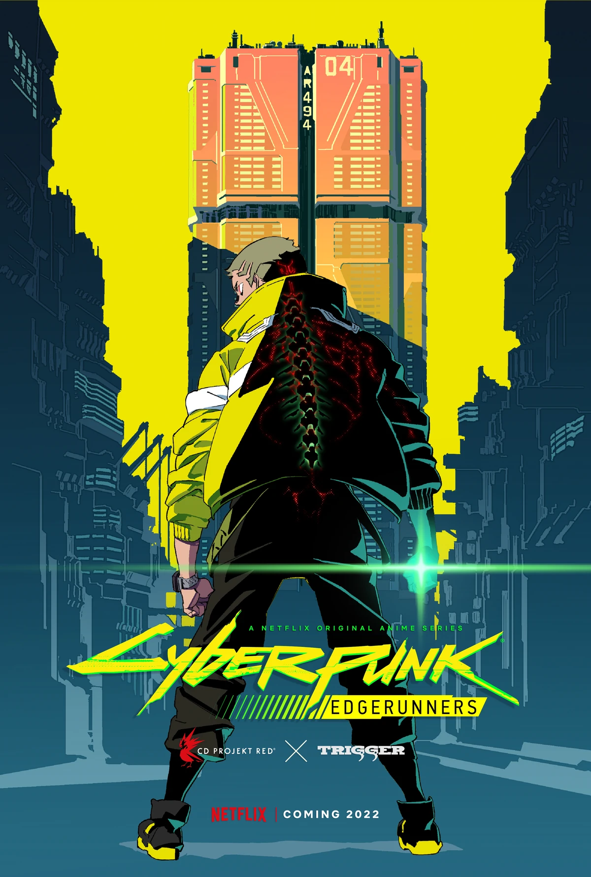 Affiche de l'anime Cyberpunk: Edgerunners