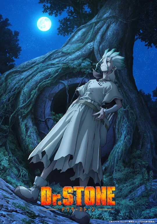 Affiche de l'anime Dr. Stone