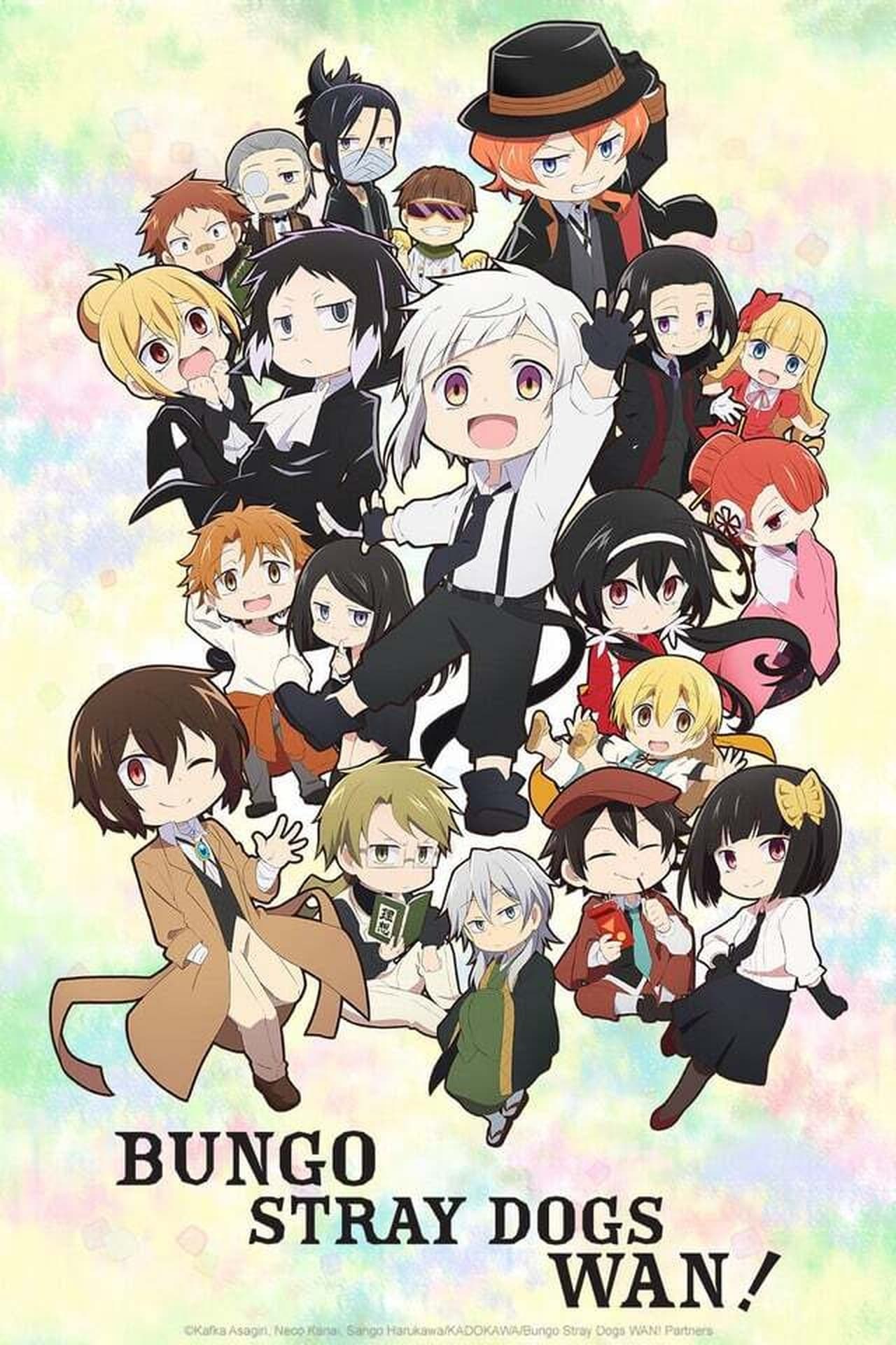 Affiche de l'anime Bungou Stray Dogs